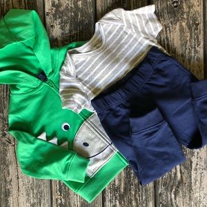 CARTER’S Baby Boy Hoodie Set